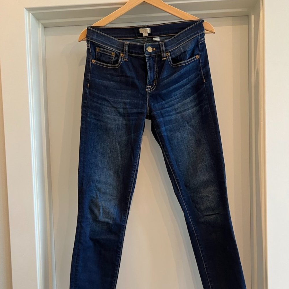 J Crew Dark Wash Skinny Jeans